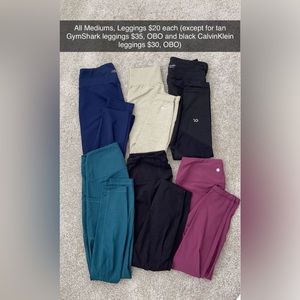 Active wear for women! Workout and lounge leggings! Barely worn!